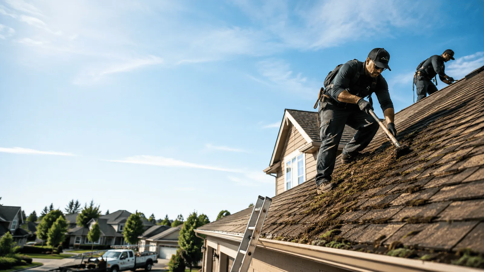 Roof Moss Removal in Sykesville, PA near me